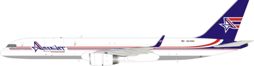 IFEAV818NH - 1/200 AMERIJET INTERNATIONAL BOEING 757-200 N818NH WITH STAND (ONLY 72 MODELS) (EL AVIADOR MODELS)