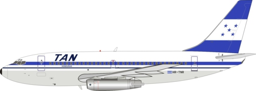 IFEAVTNR - 1/200 TAN BOEING 737-200 HR-TNR WITH STAND (ONLY 48 MODELS) (EL AVIADOR MODELS)