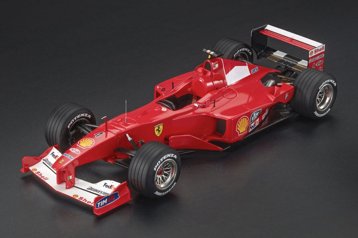 GP Replicas 1:18 Ferrari F1-2000 No.4 Rubens Barrichello Winner German GP 2000 - Limited Edition Resin Model