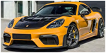 Norev 1:18 Porsche Cayman GT4 RS w/Weissach Bahama Yellow Pack 2023 (187252)