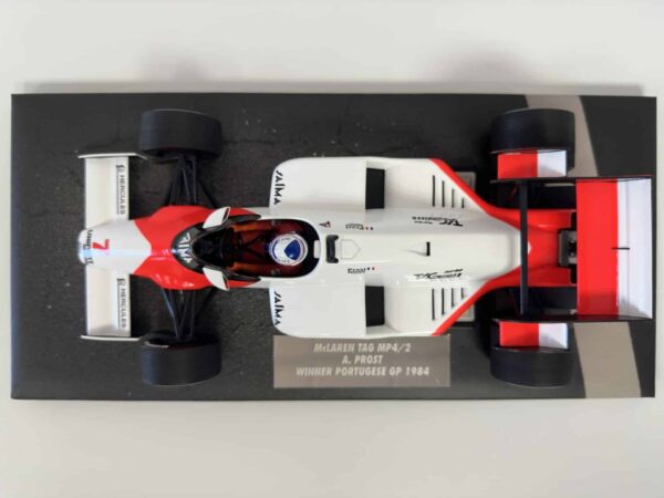 ミニチャンプス - 1:18 mclaren tag mp4/2 A.プロスト - 1984年ポルトギーゼ優勝