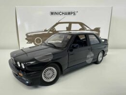 minichamps - 1:18 bmw m3 (e30) - 1987 - blue metallic