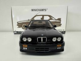 minichamps - 1:18 bmw m3 (e30) - 1987 - azul metalizado