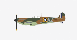 Hobbymaster 1:48 Spitfire MkI Battle of Britain no.234 Middle Wallop 1940 Diecast Model HA7816