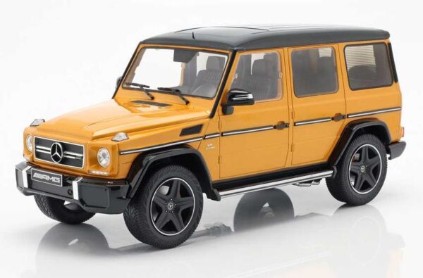 iScale 1/18 Mercedes G63 AMG Yellow Diecast Model Car 11839