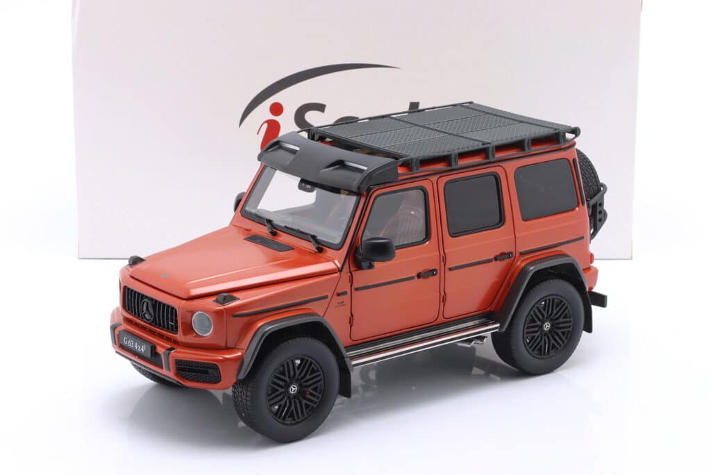 Latest arrivals at model-universe.com - 22 July 2025 : including Audi R8's by Keng Fai, AMG's by i-scale, Porsche 911's by Minichamps and much more.. 23 iScale - 1:18 Mercedes-AMG G63 4x4 2022 Copper Orange Magno - Limited Edition Diecast Model