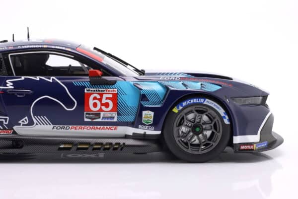 Ixo 1:18 Ford Mustang GT3 No.65 Winner GTD-Pro 24h Daytona 2025 Ford Multimatic Motorsports (LEGTMUS-DY24065) Diecast Model 14 Ixo 1:18 Ford Mustang GT3 No.65 Winner GTD-Pro 24h Daytona 2025 Ford Multimatic Motorsports (LEGTMUS-DY24065) Diecast Model