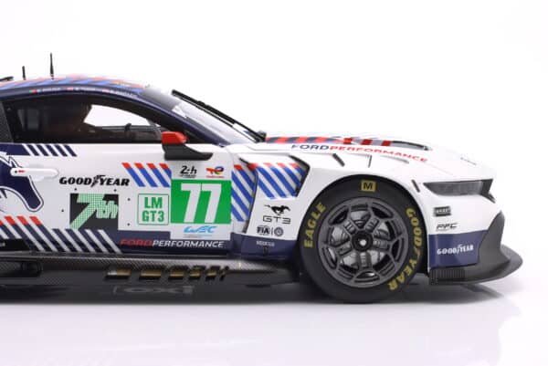 Ixo 1:18 Ford Mustang GT3 No.77 24h Le Mans 2025 Proton Competition (LEGTMUS-LM25077) Diecast Model 14 Ixo 1:18 Ford Mustang GT3 No.77 24h Le Mans 2025 Proton Competition (LEGTMUS-LM25077) Diecast Model
