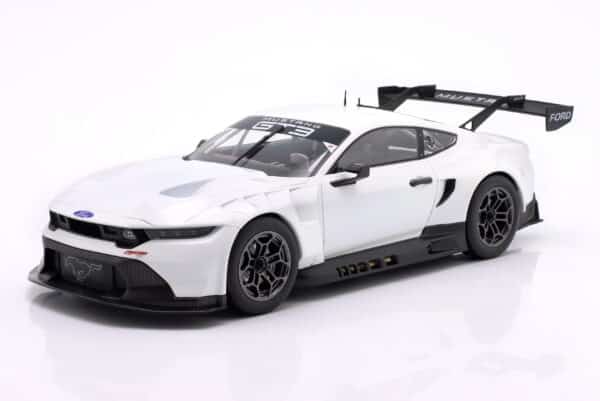 Ixo 1:18 Ford Mustang GT3 Racing Spec Plain Body Version White 2024 (LEGTMUS-LM24WHT) Diecast Model 10 Ixo 1:18 Ford Mustang GT3 Racing Spec Plain Body Version White 2024 (LEGTMUS-LM24WHT) Diecast Model