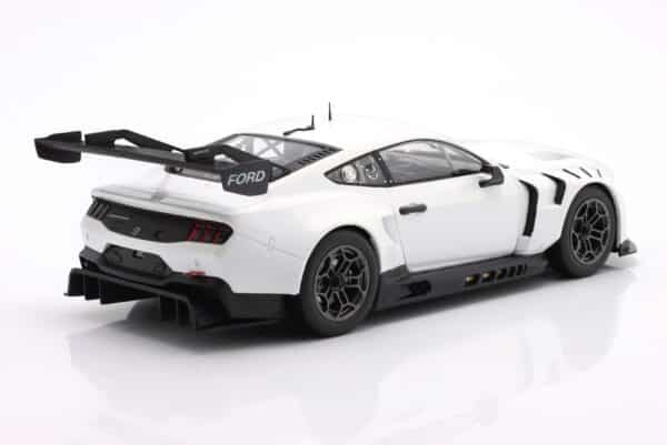 Ixo 1:18 Ford Mustang GT3 Racing Spec Plain Body Version White 2024 (LEGTMUS-LM24WHT) Diecast Model 11 Ixo 1:18 Ford Mustang GT3 Racing Spec Plain Body Version White 2024 (LEGTMUS-LM24WHT) Diecast Model