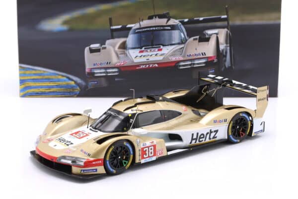 Ixo 1:18 Porsche 963 No.38 Hertz Team Jota 24h Le Mans 2024 (LEGT963-LM011) Diecast Model