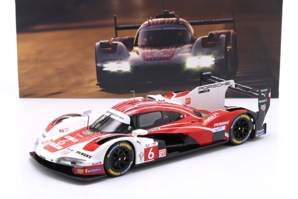 Ixo 1:18 Porsche 963 No.6 2nd 24h Le Mans 2025 Porsche Penske Motorsport (LEGT963-DA015) Diecast Model