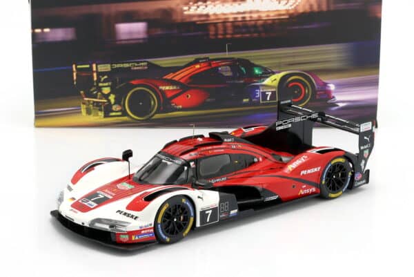 Ixo 1:18 Porsche 963 No.7 Winner 12h Sebring 2025 Porsche Penske Motorsport (LEGT963-SE014) Diecast Model