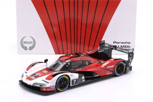 Ixo 1:18 Porsche 963 No.7 Winner 24h Daytona 2025 Porsche Penske Motorsport (LEGT963-DA013-CB) Diecast Model