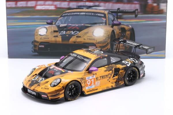 Ixo 1:18 Porsche 911 GT3 R No.91 Class Winner 24h Le Mans 2024 (Lietz, Schuring, Shahin) (MG-I-911-LM-24-1891) Diecast Model