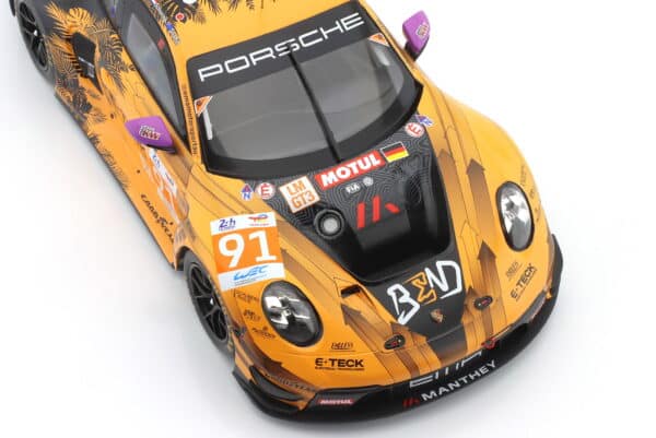 Ixo 1:18 Porsche 911 GT3 R No.91 Class Winner 24h Le Mans 2024 (Lietz, Schuring, Shahin) (MG-I-911-LM-24-1891) Diecast Model 13 Ixo 1:18 Porsche 911 GT3 R No.91 Class Winner 24h Le Mans 2024 (Lietz, Schuring, Shahin) (MG-I-911-LM-24-1891) Diecast Model