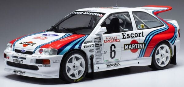 Ixo - 1:18 Ford Escort RS Cosworth Martini #6 Rally San Remo 1994 F. Cunico, S. Evangelisti