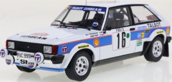 Talbot Sunbeam Lotus #16 Rallye WM Rally Monte Carlo 1981 G.Frequelin/J.Todt