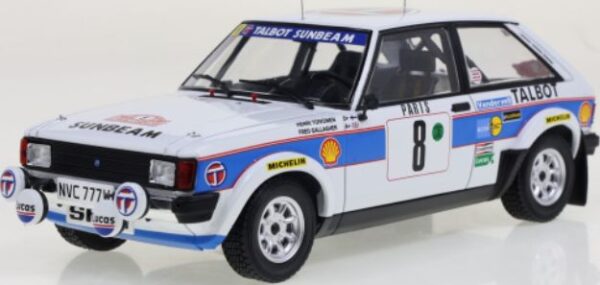 Talbot Sunbeam Lotus #8 Rallye WM Rally Monte Carlo 1981 H.Toivonen/F.Gallagher