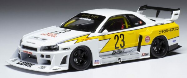 Nissan LB-ER34 Super Silhouette Skyline White 2020