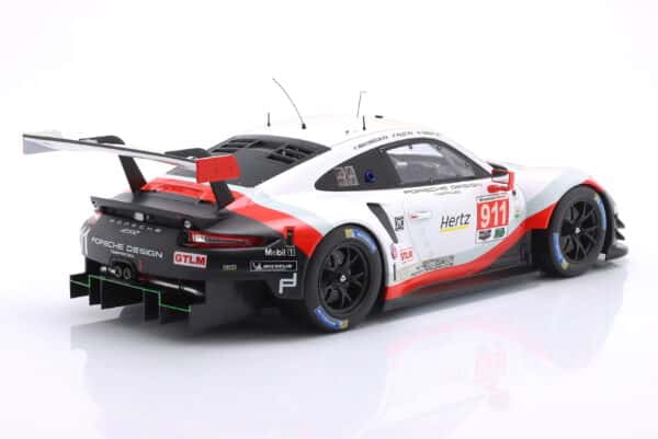 Ixo - 1:12 Porsche 911 (991) RSR No.911 24h Daytona 2018 - Diecast Model 10 Ixo - 1:12 Porsche 911 (991) RSR No.911 24h Daytona 2018 - Diecast Model