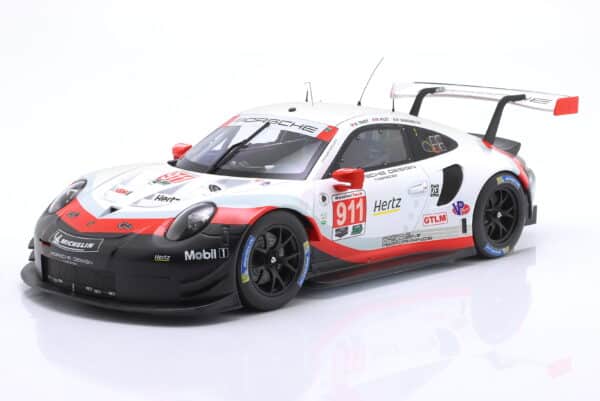 Ixo - 1:12 Porsche 911 (991) RSR No.911 24h Daytona 2018 - Diecast Model 9 Ixo - 1:12 Porsche 911 (991) RSR No.911 24h Daytona 2018 - Diecast Model