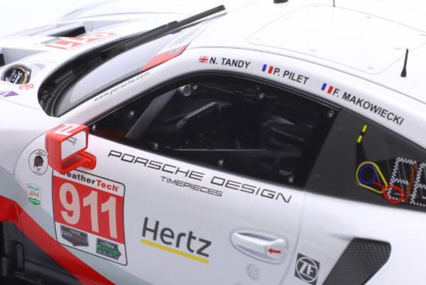 Ixo - 1:12 Porsche 911 (991) RSR No.911 24h Daytona 2018 - Diecast Model 14 Ixo - 1:12 Porsche 911 (991) RSR No.911 24h Daytona 2018 - Diecast Model