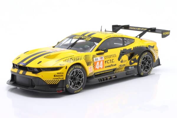 Diecast Model Shop - Model Universe 18 Alternative view of Ixo 1:18 Ford Mustang GT3 #77 24h LeMans 2024 Proton Competition (LEGTMUS-LM24077) Diecast Model