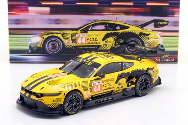 Ixo 1:18 Ford Mustang GT3 #77 24h LeMans 2024 Proton Competition (LEGTMUS-LM24077) Diecast Model