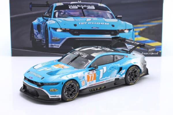 Ixo 1:18 Ford Mustang GT3 #44 24h LeMans 2024 Proton Competition (LEGTMUS-LM24044) Diecast Model
