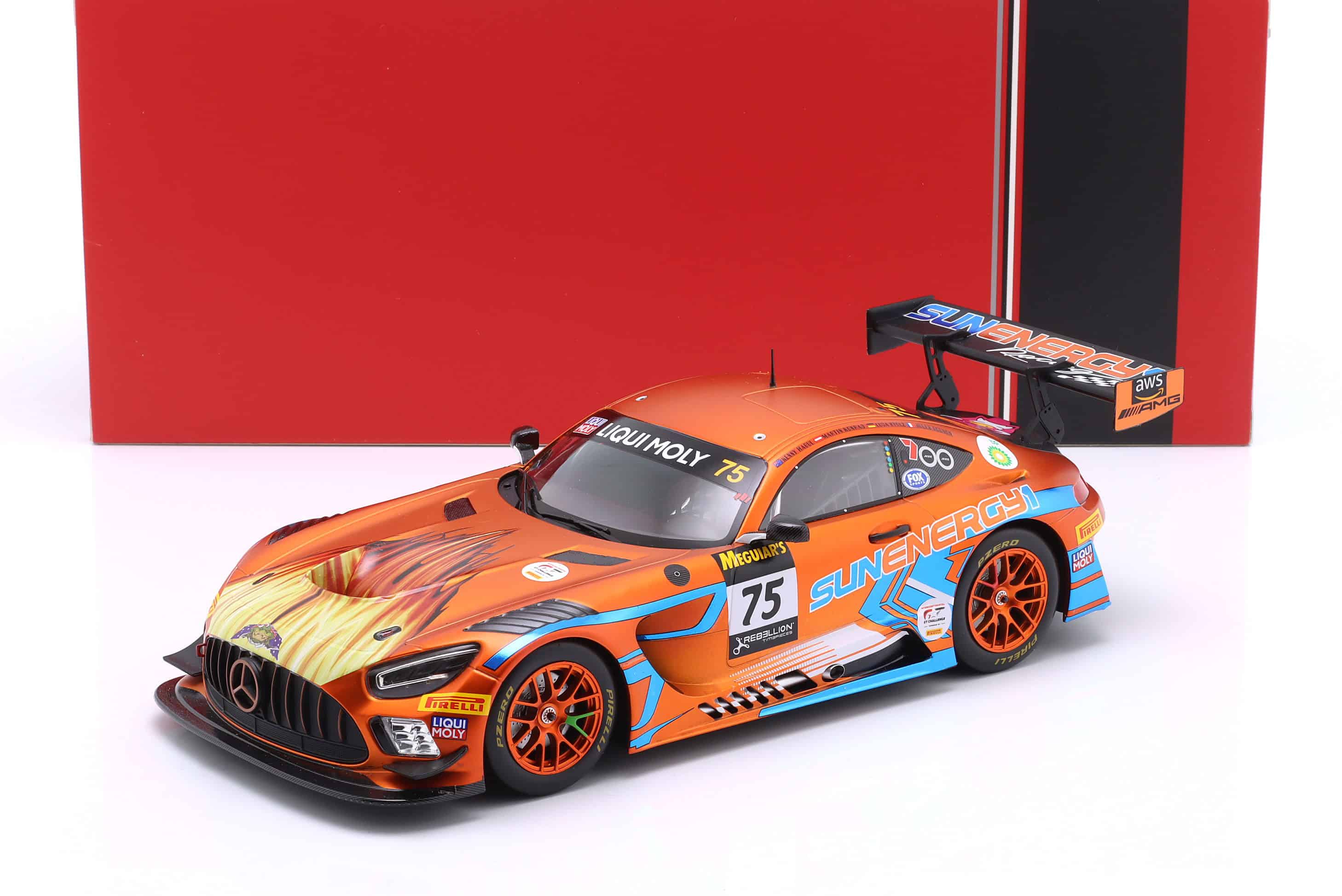 Ixo - 1:18 Mercedes-AMG GT3 EVO No.75 Winner 12h Bathurst 2022 - Diecast Model