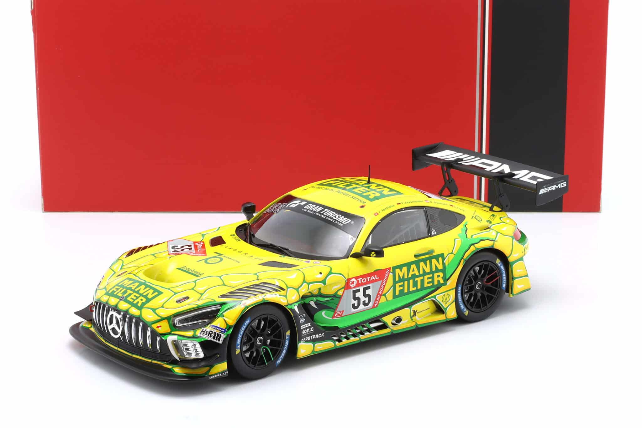 Ixo - 1:18 Mercedes-AMG GT3 Mamba No.55 24h Nurburgring 2022 - Diecast ...