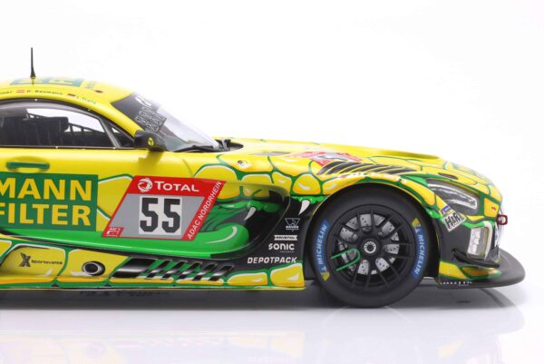 Ixo - 1:18 Mercedes-AMG GT3 Mamba No.55 24h Nurburgring 2022 - Diecast Model 12 Ixo - 1:18 Mercedes-AMG GT3 Mamba No.55 24h Nurburgring 2022 - Diecast Model