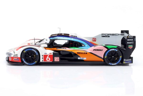Ixo - 1:18 Porsche 963 Penske No.6 24h Le Mans 2023 Estre, Lotterer, Vanthoor - Diecast Model 10 Ixo - 1:18 Porsche 963 Penske No.6 24h Le Mans 2023 Estre, Lotterer, Vanthoor - Diecast Model