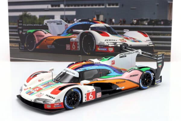 Ixo - 1:18 Porsche 963 Penske No.6 24h Le Mans 2023 Estre, Lotterer, Vanthoor - Diecast Model