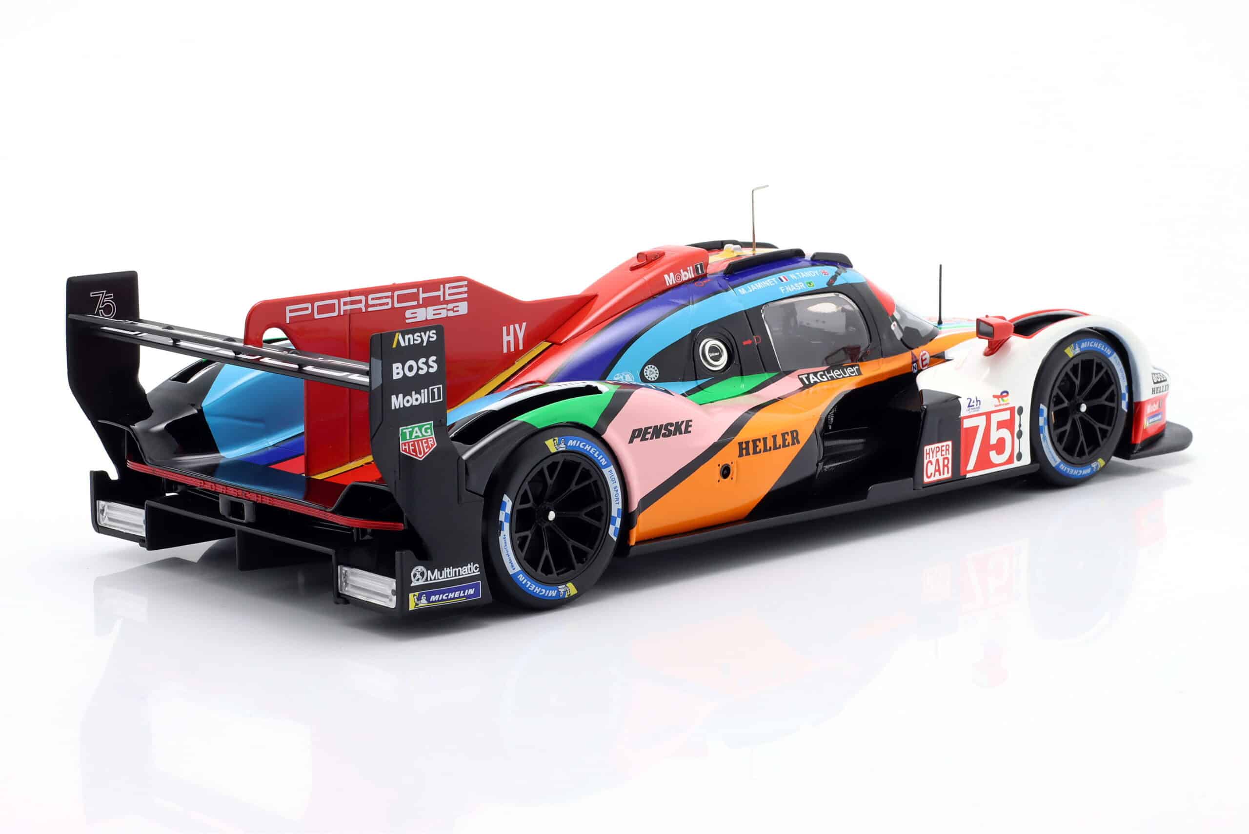 1/18 ポルシェ 963 ルマン 24h 2023 Penske #75 Ixo - 1:18 Porsche 963 Penske No.75 24h Le Mans 2023 Jaminet, Nasr