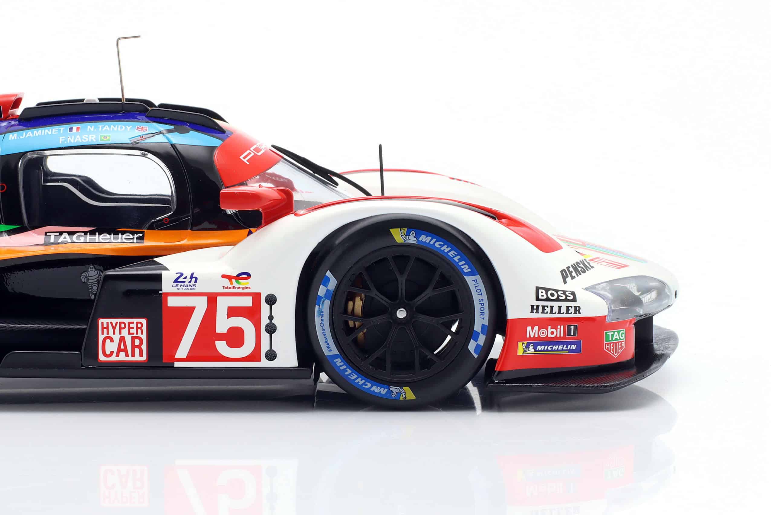 Ixo - 1:18 Porsche 963 Penske No.75 24h Le Mans 2023 Jaminet, Nasr