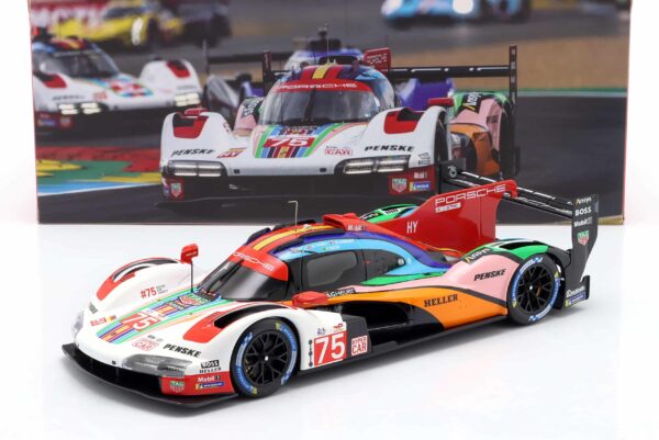 Ixo - 1:18 Porsche 963 Penske No.75 24h Le Mans 2023 Jaminet, Nasr, Tandy - Diecast Model