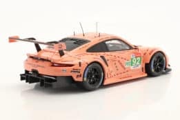Ixo - 1:18 Porsche 911 (991) RSR No.92 24h Le Mans 2018 Class Winner LMGTE Pink Pig - Diecast Model