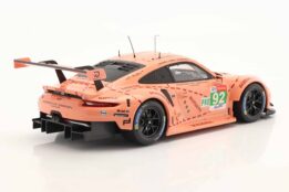 Ixo - 1:18 Porsche 911 (991) RSR No.92 24h Le Mans 2018 Class Winner LMGTE Pink Pig - Diecast Model