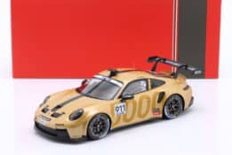 Ixo  1:18Porsche GT3杯赛车 911号 蒂莫·格洛克Porsche 牙利站2023 - 限量版金属模型车