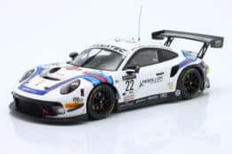 Porsche 911 GT3 R No.22 24h Spa 2021 Martini Racing GPX Bamber, Campbell, Jaminet - 1:18 Scale Diecast Model by Ixo