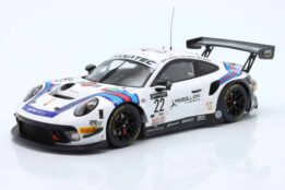 Porsche 911 GT3 R No.22 24h Spa 2021 Martini Racing GPX Bamber, Campbell, Jaminet - 1:18 Scale Diecast Model by Ixo