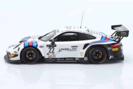 Porsche 911 GT3 R No.22 24h Spa 2021 Martini Racing GPX Bamber, Campbell, Jaminet - 1:18 Scale Diecast Model by Ixo
