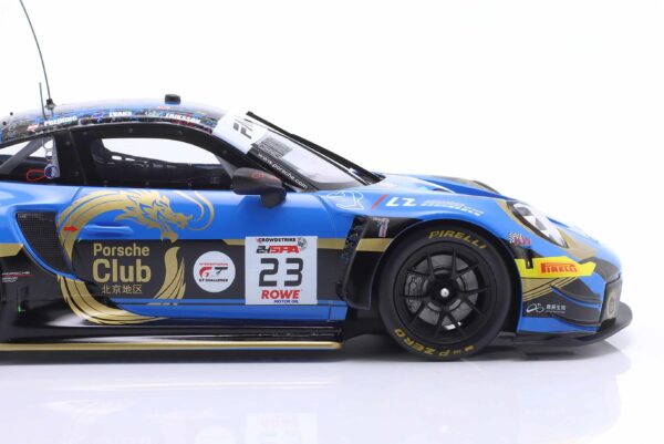 Ixo - 1:18 Porsche 911 GT3 R No.23 24h Spa 2024 Phantom Global - Eriksson, Evans, Preining - Diecast Model 10 ixo_1_18_porsche_911_gt3_r_no23_24h_spa_2024_phant 5