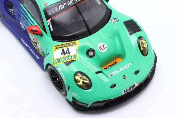 Ixo - 1:18 Porsche 911 GT3 R No.44 Falken 24h Nurburgring 2024 - Diecast Model 10 Ixo - 1:18 Porsche 911 GT3 R No.44 Falken 24h Nurburgring 2024 - Diecast Model