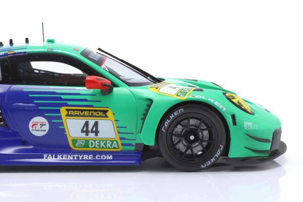 Ixo - 1:18 Porsche 911 GT3 R No.44 Falken 24h Nurburgring 2024 - Diecast Model 11 Ixo - 1:18 Porsche 911 GT3 R No.44 Falken 24h Nurburgring 2024 - Diecast Model