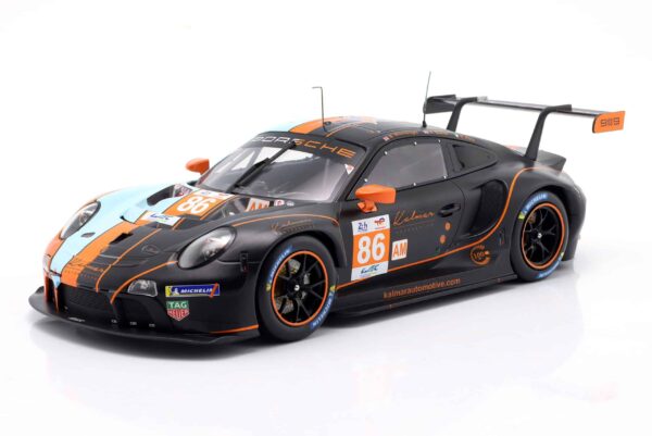 Ixo - 1:18 Porsche 911 RSR-19 Gulf No.86 24h Le Mans 2023 GR Racing - Diecast Model 8 Ixo - 1:18 Porsche 911 RSR-19 Gulf No.86 24h Le Mans 2023 GR Racing - Diecast Model