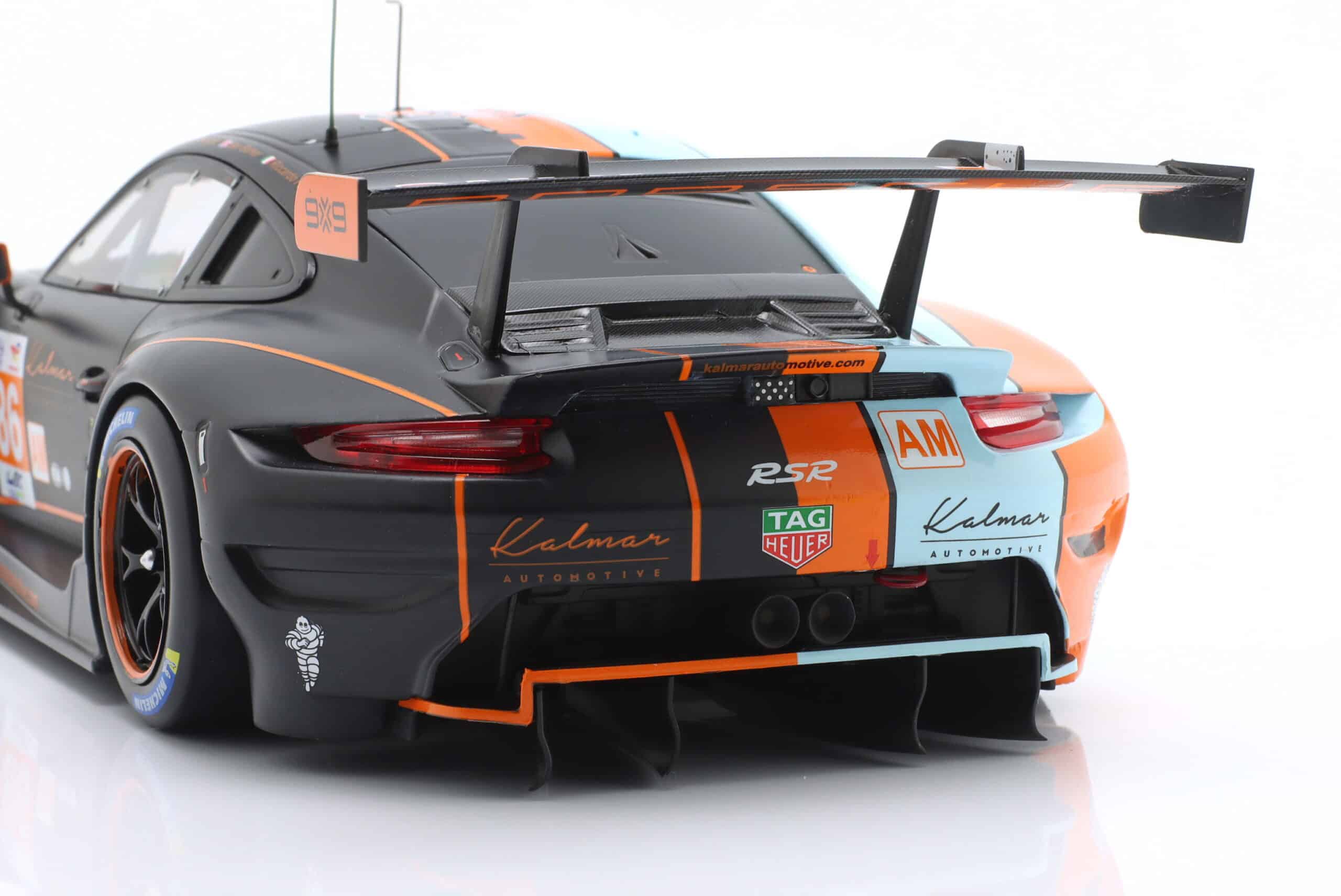 Ixo - 1:18 Porsche 911 RSR-19 Gulf No.86 24h Le Mans 2023 GR Racing - Diecast Model