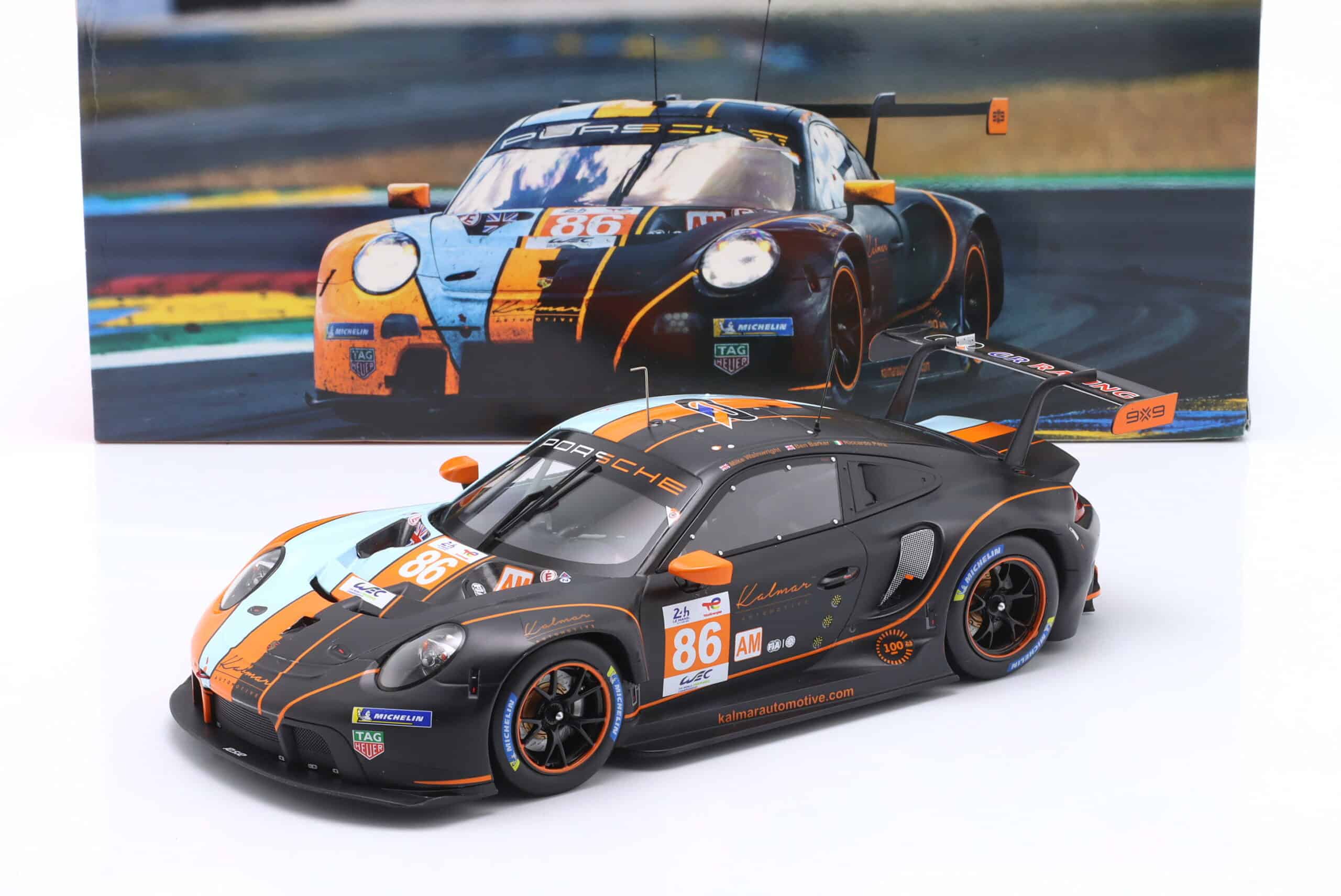 【EIDOLON】 Porsche 911 RSR TURBO Le Mans Porsche 911 RSR n.86 ninth in class GTE AM 24 Hours of Le